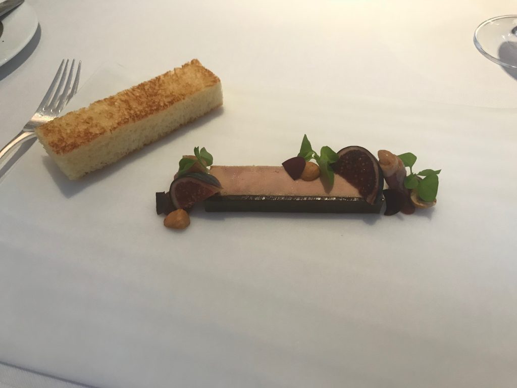 Pressed Foie Gras - with clementine, hazelnut and smoked duck