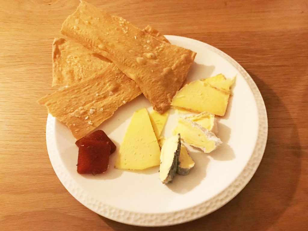 Selection of Local Cheeses with House Quince Paste