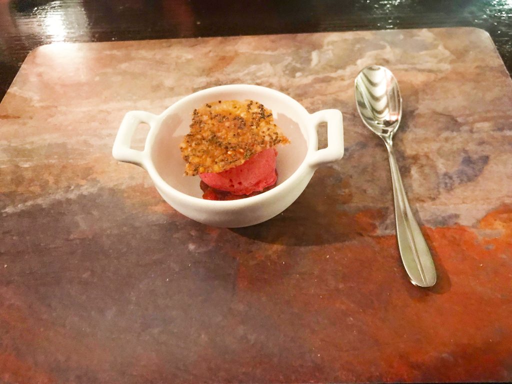 Pre-dessert