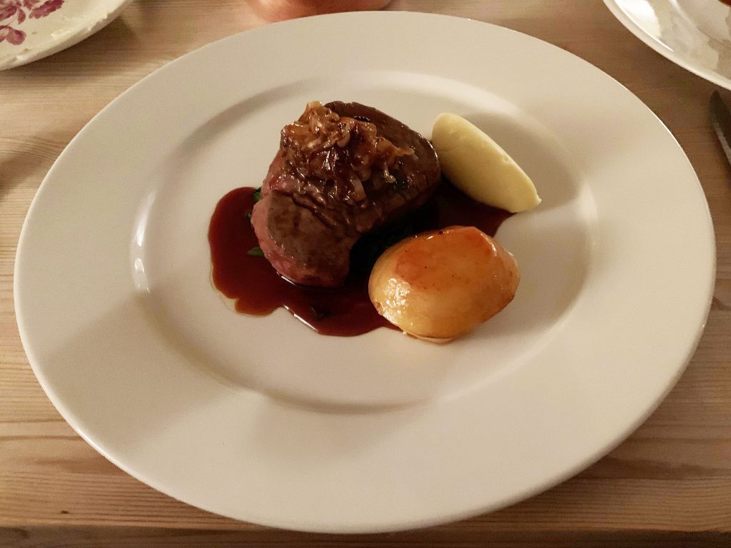 Fine Black Angus Fillet with a Rather Nice Beef Sauce