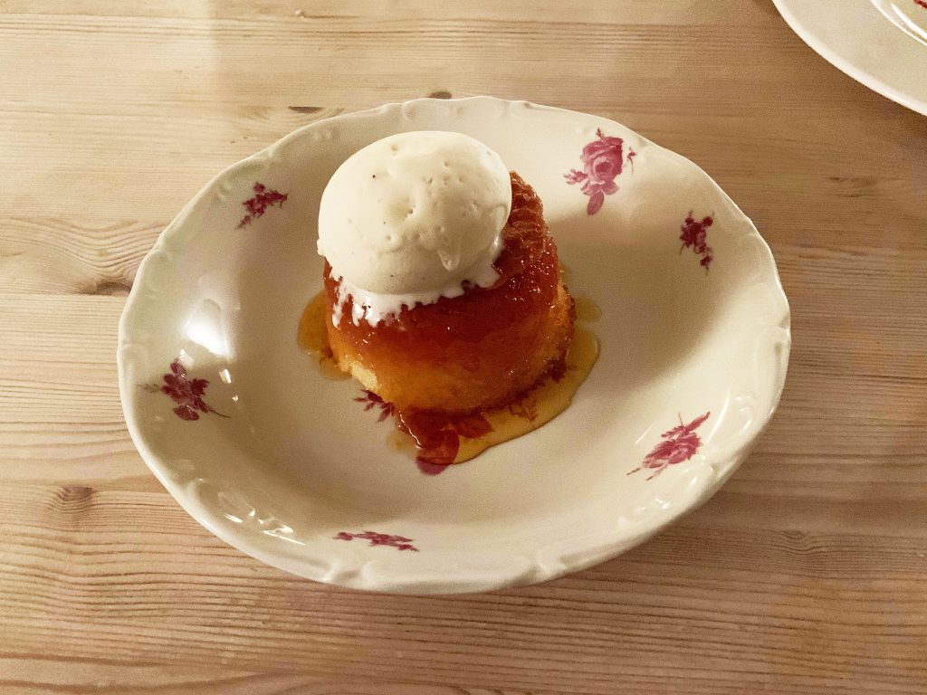 Hot Syrup Sponge