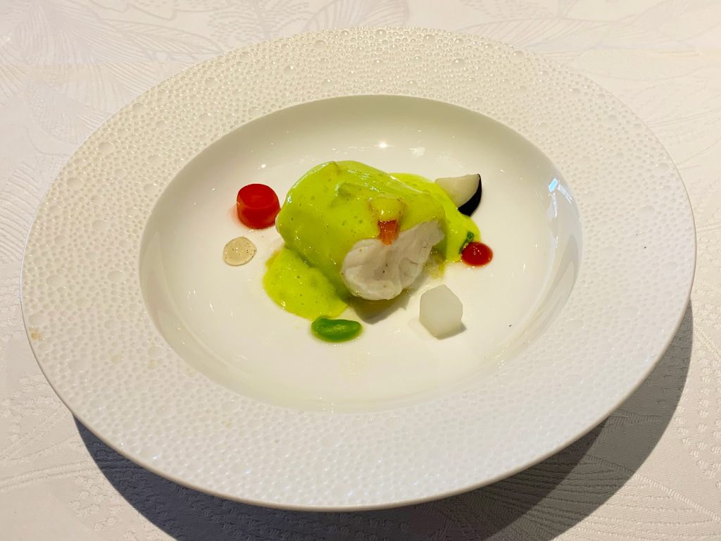 Poached Fillet of Halibut